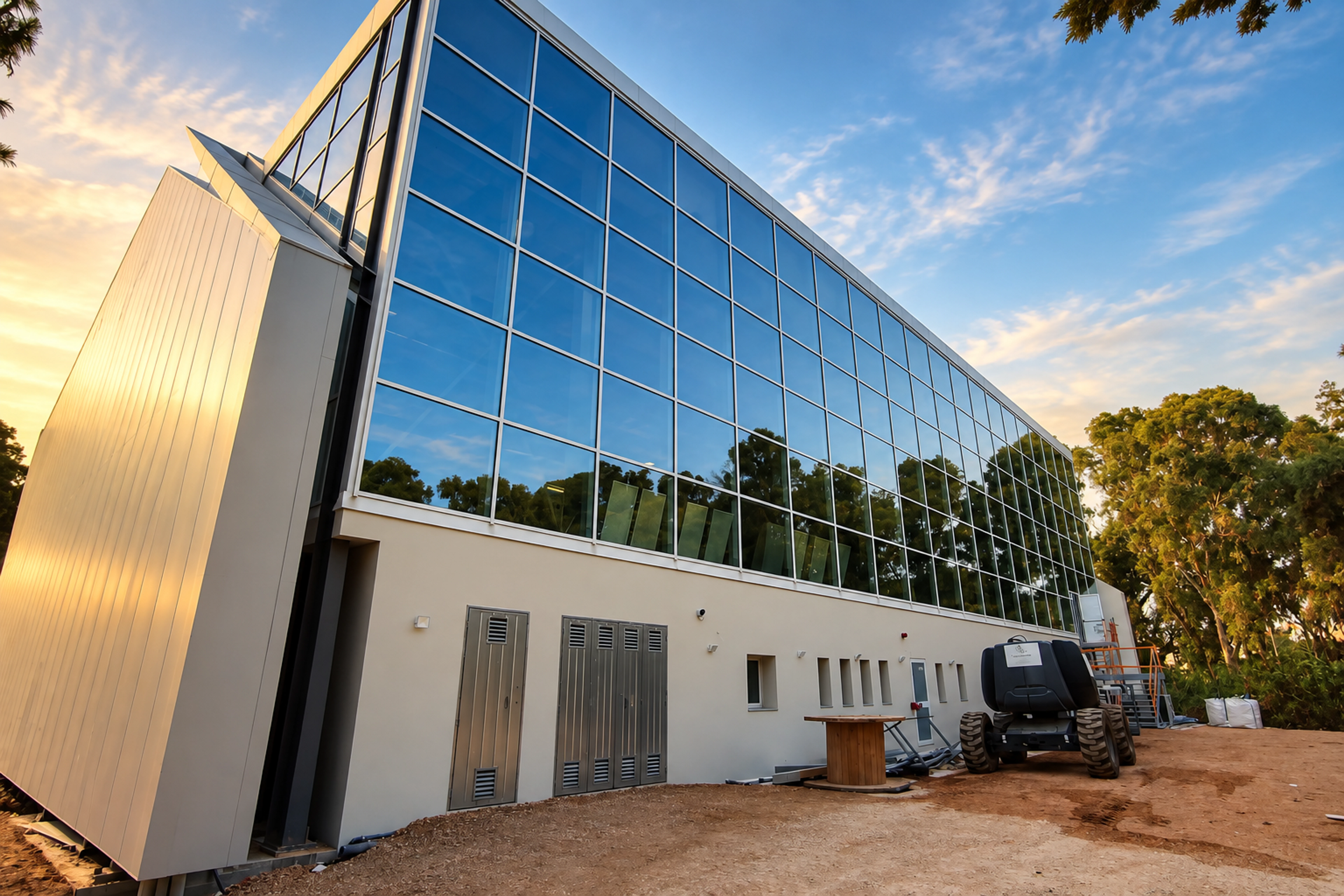 Curtain Wall System — Commercial project in Ta' Xbiex, Malta