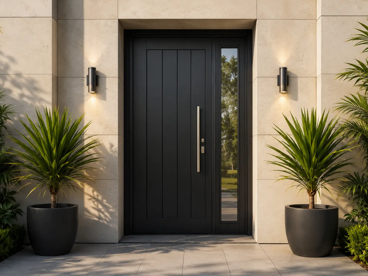 Entrance Door — Residential project in Attard, Malta