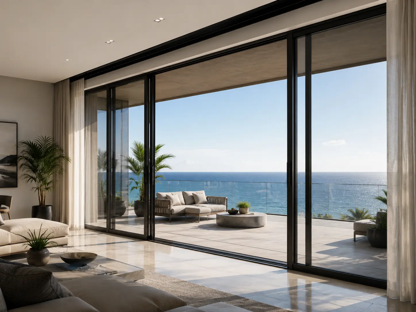 Sliding Door Installation — Residential project in Mellieħa, Malta