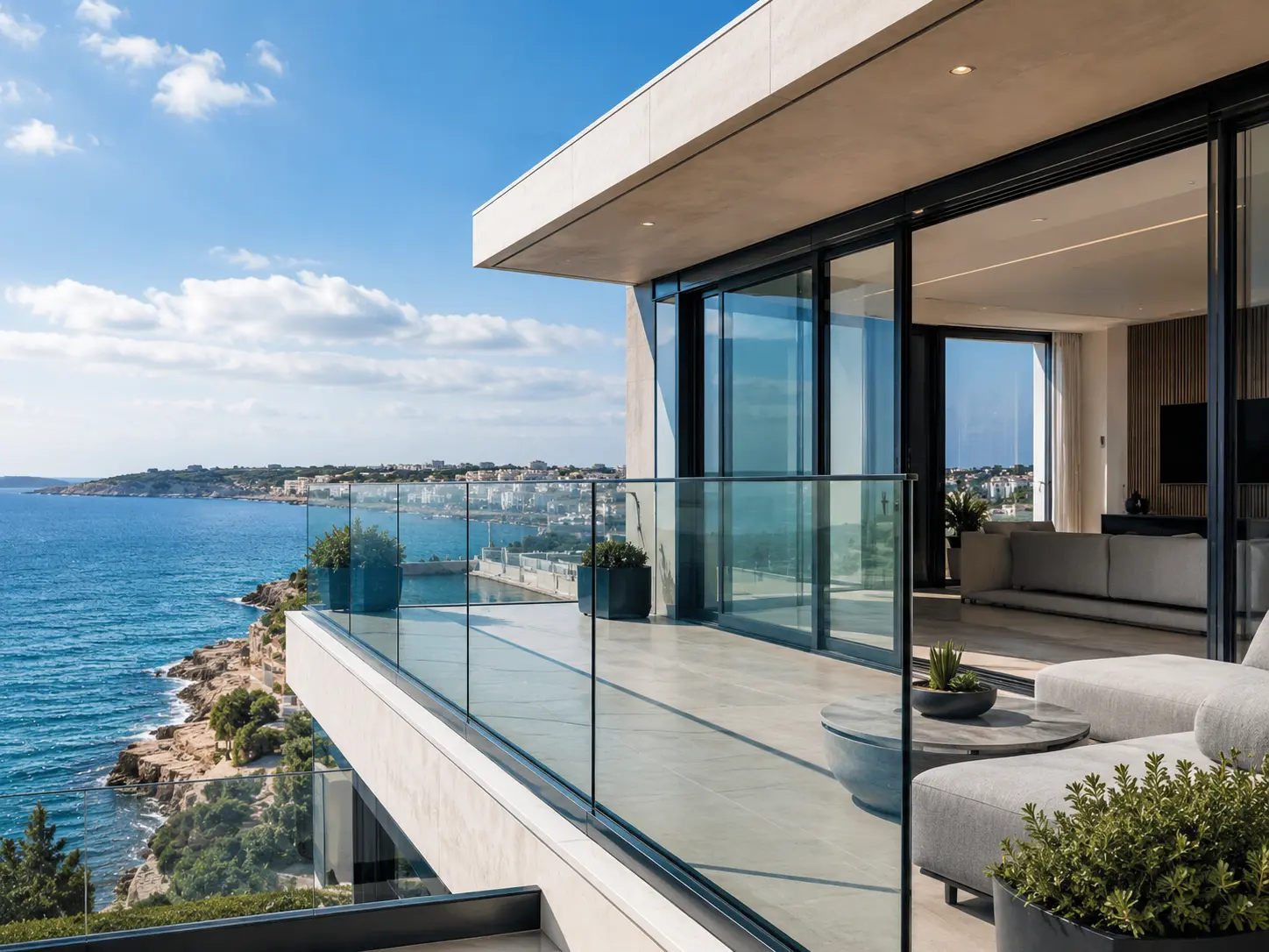 Balcony & Railing Project — residential project in Sliema