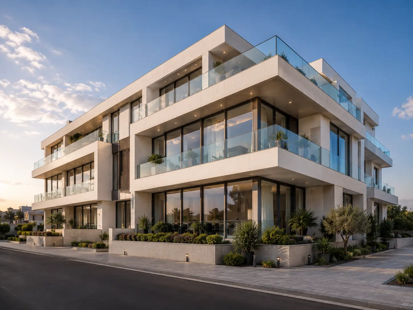 Modern Apartment Complex — Residential project in Gżira, Malta