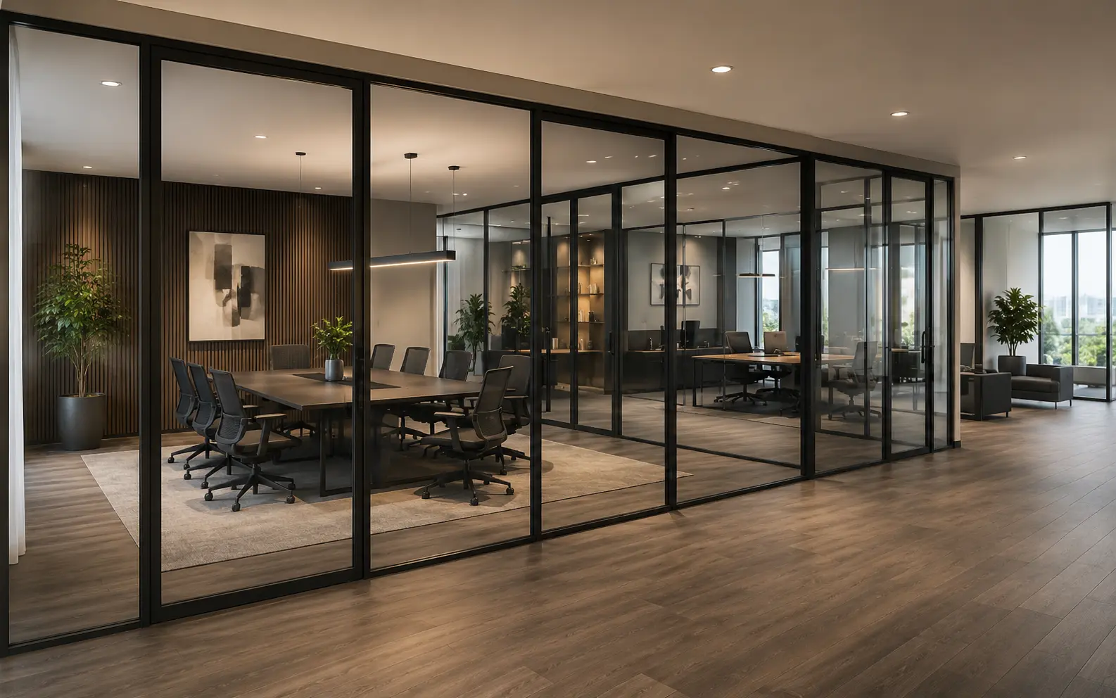 Office Partitioning — Commercial project in Pietà, Malta